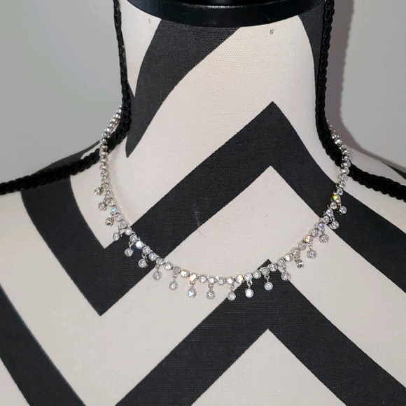 Cubic zirconia necklace - Picture 2 of 6